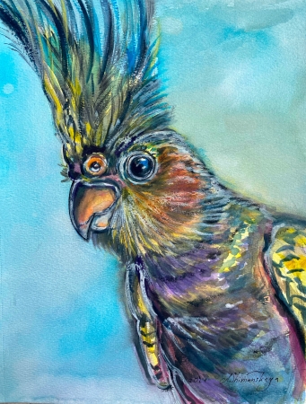 My friend Inokenty by artist Anastasia Shimanskaya